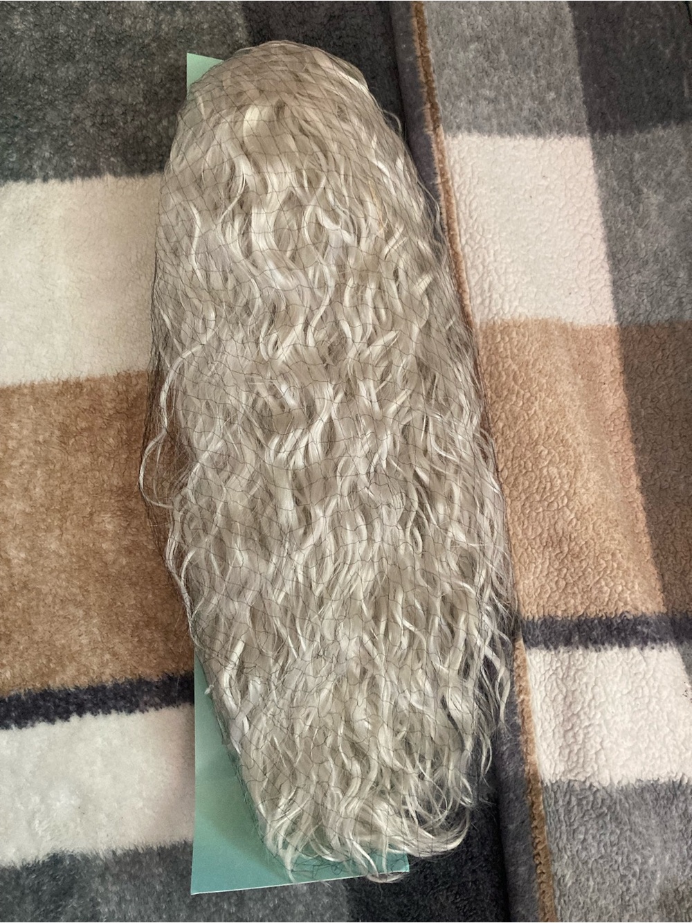 Designer Hair Long Wavy Clip-In Extension - Platinum Blonde - Picture 6 of 9